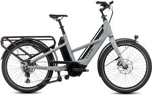 Bicycle and accessory: Cube Longtail Sport Hybrid 725 swampgrey'n'reflex