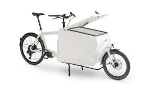 Bicycle and accessory: Convoy Box White