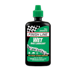 Finish Line Wet Lube 120ml Drip Bottle