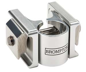 Bicycle and accessory: Brompton Pentaclip Saddle Clamp