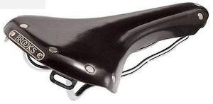 Bicycle and accessory: Brooks Swallow classic chrome saddle