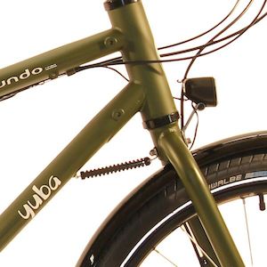 Bicycle and accessory: Yuba Deflopilator