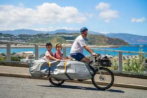 Bicycle and accessory: Yuba Surfs Up