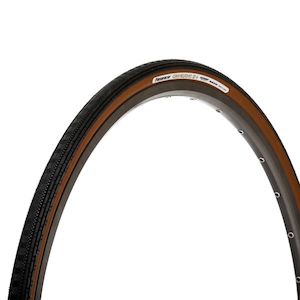 Bicycle and accessory: Panaracer Gravelking SS Plus Tubeless Compatible 700c Folding Bead - Black/Brown