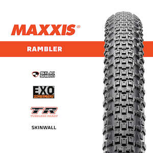 MAXXIS 700 x 40 RAMBLER EXO/TR 120TPI FOLDABLE