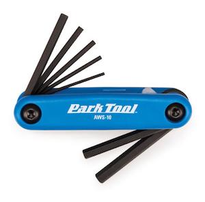 Bicycle and accessory: Park Tool Fold-up Hex Wrench Set: 1.5mm to 6mm