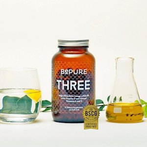 BePure THREE - Omega 3 Fish Oil 60-Day Supply ⋆ Bien-être Beauty Therapy