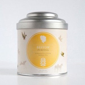 BESTOW Beauty Bestow Puritea Organic Herbal Tea Tin ⋆ Bien-être Beauty Therapy