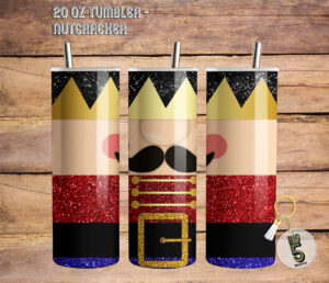 20 Oz Tumbler – Nutcracker