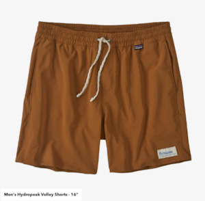 Swimwear: PATAGONIA - MENS HYDROPEAK VOLLEY SHORTS - 16 inch