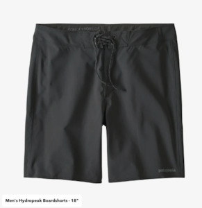 Swimwear: PATAGONIA - MENS HYDROPEAK BOARDSHORTS - 18 inch