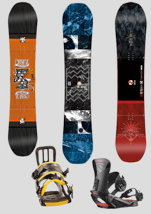 ADULT - PERFORMANCE RENTAL SNOWBOARD - PART SET