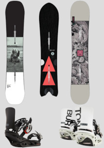 YOUTH - EXECUTIVE RENTAL SNOWBOARD - PART SET