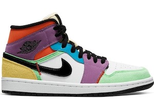 Jordan 1 Mid SE Multi-Color (Women's)