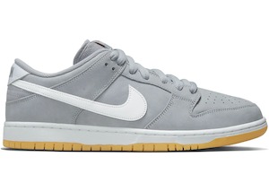 Shoe: Nike SB Dunk Low Pro ISO Orange Label Wolf Grey Gum