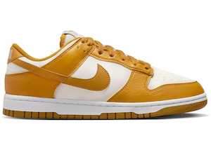 Nike Dunk Low Next Nature Phantom Gold Suede (Women's)