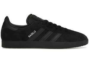 adidas Gazelle All Black Silver Metallic