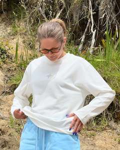 Sanity - Cloud White Long Sleeve Tee