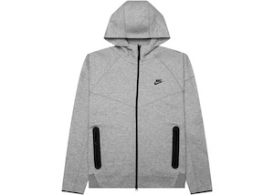 Nike Sportswear Tech Fleece Windrunner Full-Zip Hoodie Dark Grey Heather/Black