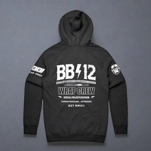 BB Wrap Hoody - Black