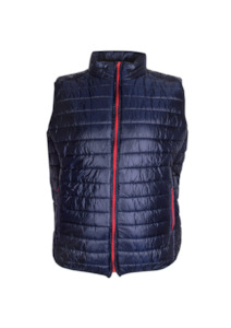 Kam Navy Quilted Gillet