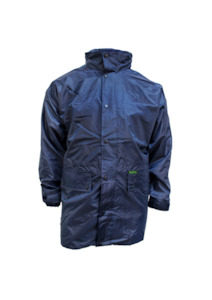 Menswear: Prime Mover Waterproof Raincoat