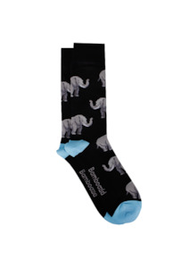 Bamboozld Elephant Bamboo Socks 11 14