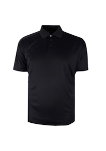 Menswear: Atlas Aztec Weave Perform Stretch Polo