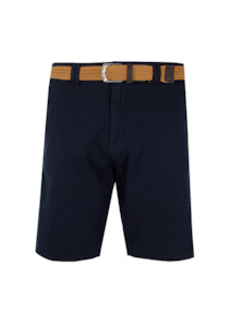 Kam Dobby Belted Short