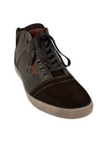 Menswear: Slatters Hi-cut Casual Lace Up Shoe