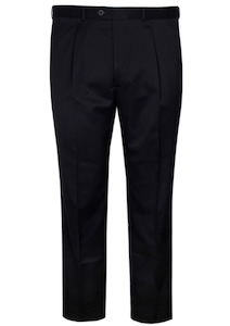 Menswear: Cityclub Poly/wool Pleat Stretch Trouser