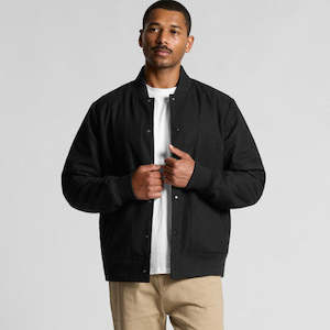 Clothing Jackets Vests: Felt Bomber Jacket