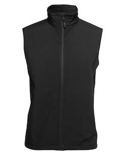 PDM THREE LAYER SOFTSHELL VEST NAVY/LT BLUE