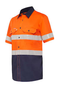 Koolgear - KOOLGEAR HI VIS VENTED TAPED SHORT SLEEVE SHIRT