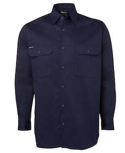 JB's S/S 150G WORK SHIRT NAVY