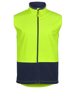 JB's BIOMOTION (D+N) 1/2 ZIP FLEECY SWEAT LIME/NAVY