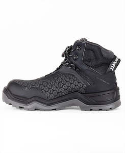 JB's QUANTUM SOLE SAFETY BOOT BLACK