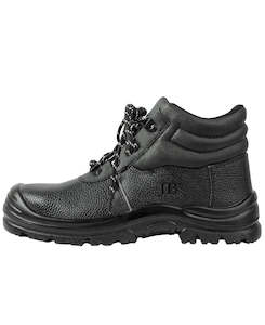 JB's ROCK FACE ELASTIC SIDED BOOT BLACK