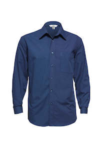 Corporate: Mens Micro Check Long Sleeve Shirt