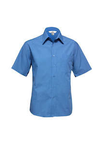 Corporate: Mens Micro Check Short Sleeve Shirt