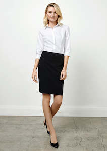 Corporate Dresses Skirts: Womens Classic Knee Length Skirt