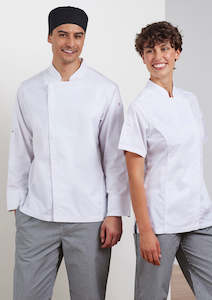 Womens Alfresco Short Sleeve Chef Jacket