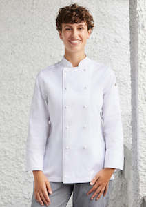 Hospitality Chef Jackets: Womens Al Dente Long Sleeve Chef Jacket