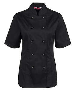 Hospitality Chef Jackets: JB's LADIES S/S CHEF'S JACKET WHITE