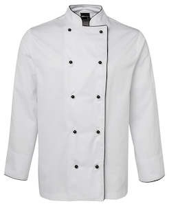 JB's L/S CHEFS JACKET WHITE