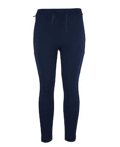 JB's LADIES STRETCH POCKET PONTE PANT NAVY