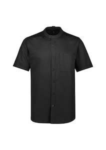 Hospitality Shirts: Mens Salsa Short Sleeve Chef Shirt