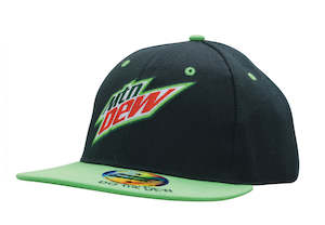 Headwear: Premium Amercian Twill With Snap Back Pro Junior Styling