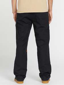 Volcom Workwear Caliper Relaxed Work Pant - Black