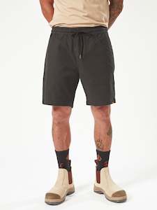 Volcom Workwear Caliper Elastic Waist Short 17" - Black